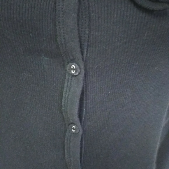 Black sweater. Made of cotton - Picture 3 of 6